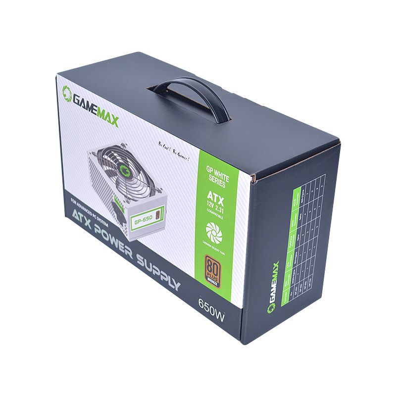 FUENTE DE PODER GAMEMAX GP-650W WHITE